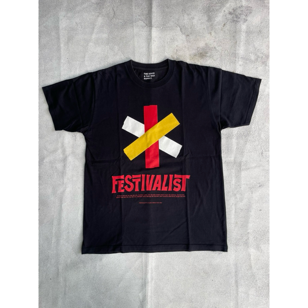T-shirt FSTVLST spesial Music Merch Fest 2024