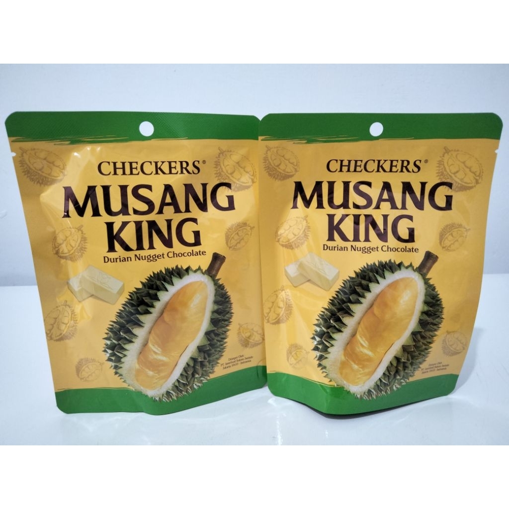 CHECKERS Musang King Durian Nugget Chocolate