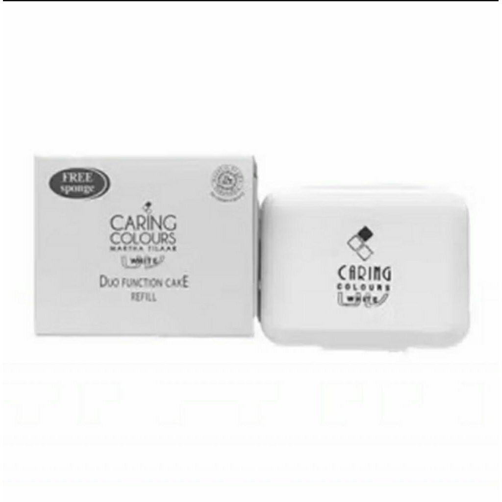 Caring Colours White  Refill Duo Function Cake