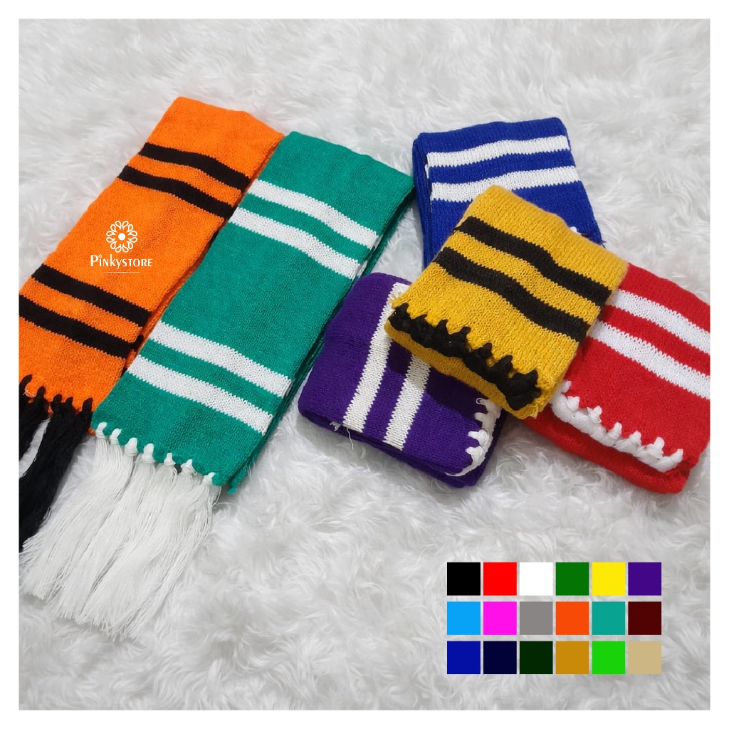 Syal Polos Rajut Dewasa Unisex | Cocok Pria & Wanita | Hangat & Nyaman