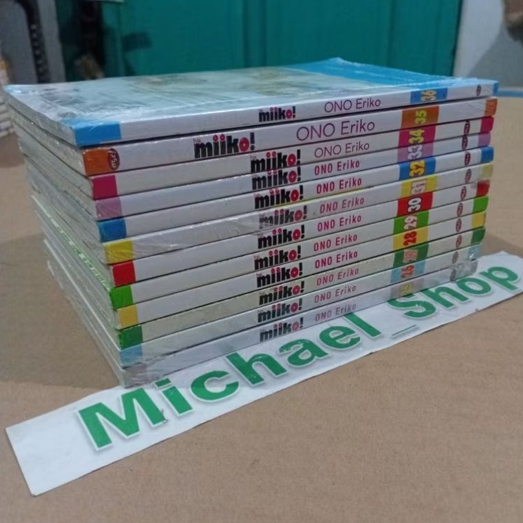 MIX SEGEL SET Komik Hai Miiko Nomer 25 26 27 28 29 30 31 32 33 34 35 36 TIPIS LANGKA LENGKAP