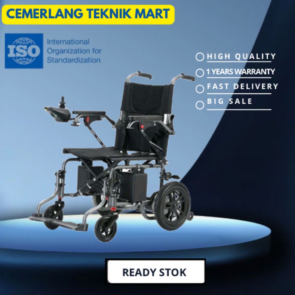 New Kursi Roda Elektrik N5519|kursi roda|kursi roda elektrik paling ringan