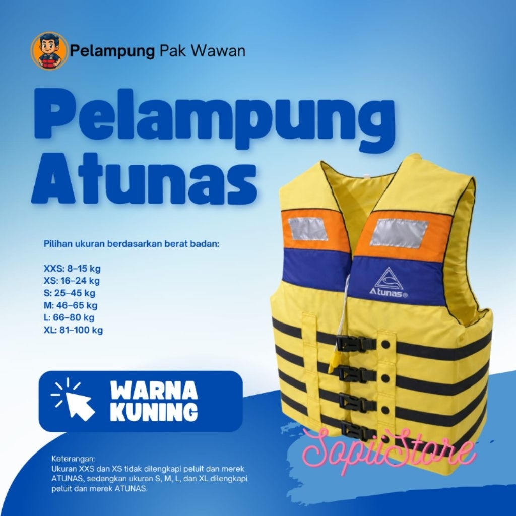 ROMPI,PELAMPUNG/JAKET,PELAMPUNG/BAJU,PELAMPUNG,DEWASA,ANAK.