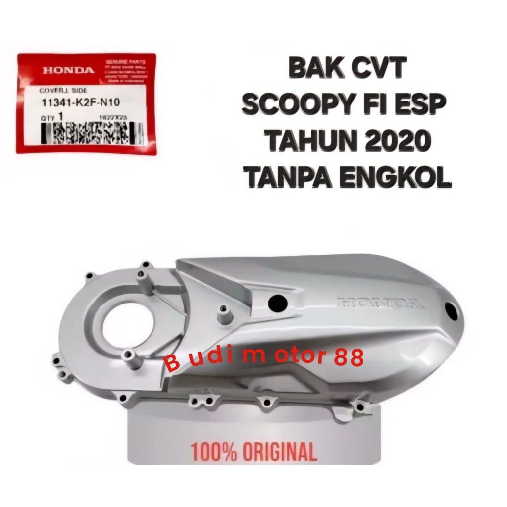 BAK CVT SCOOPY FI ESP TAHUN 2020 TANPA ENGKOL ORIGINAL 11341-K2F-N10