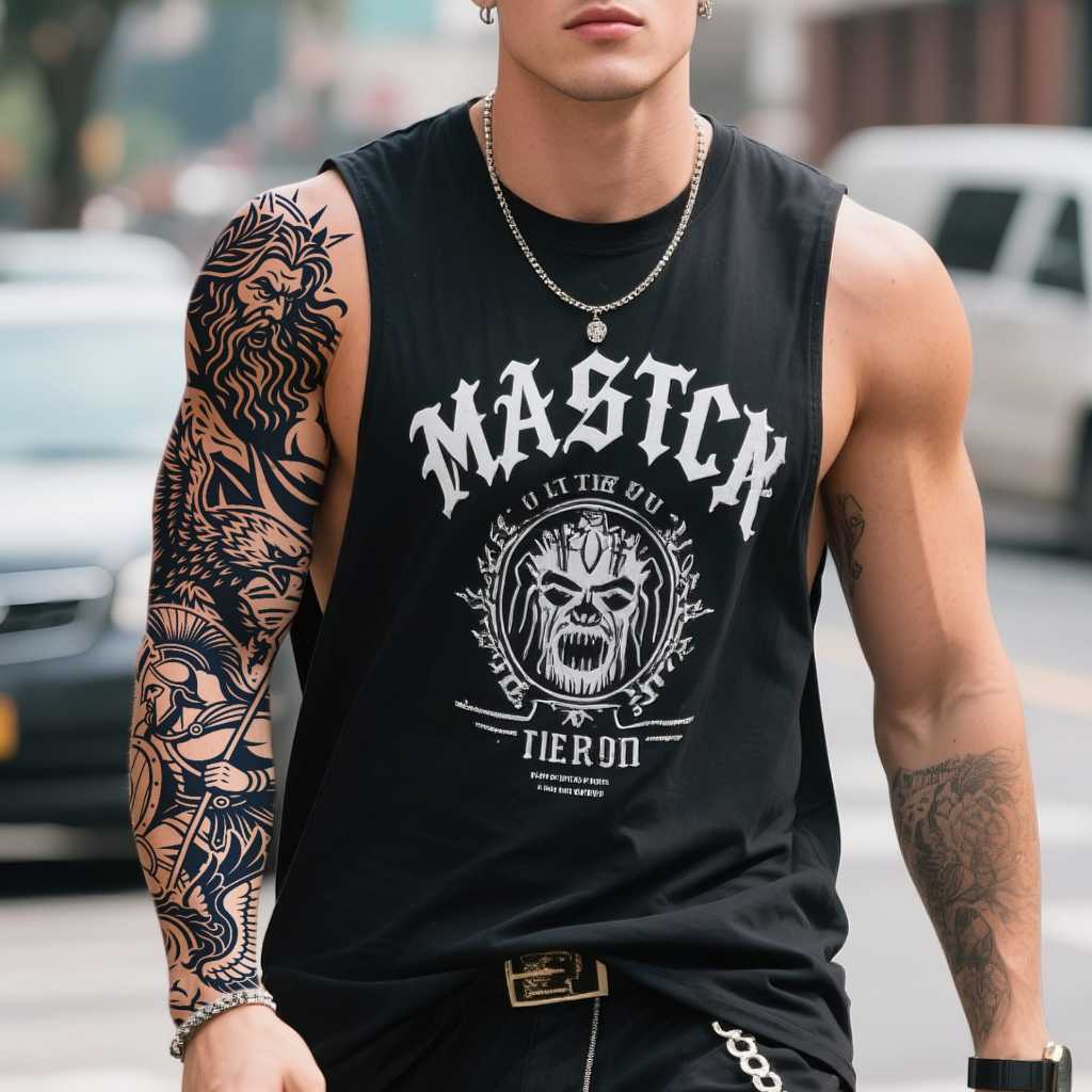 Tatto Semi Permanent Fruit Ink Tahan Lama Full Lengan - Tattoo Temporary Badan Tangan Kaki