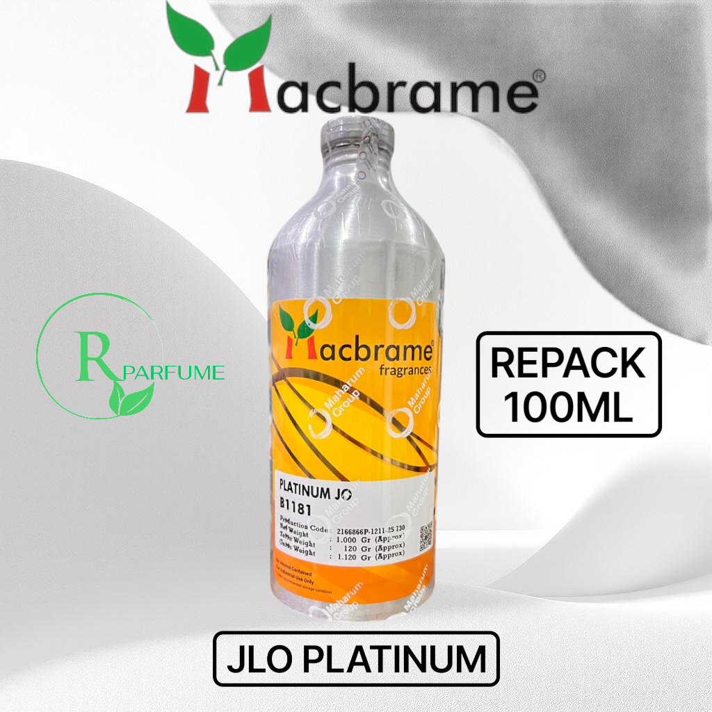 Bibit Parfume Jlo platinum By Macbrame Repack 100ml