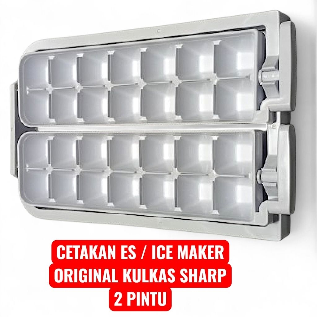 cetakan es/ice maker Original kulkas sharp 2 pintu