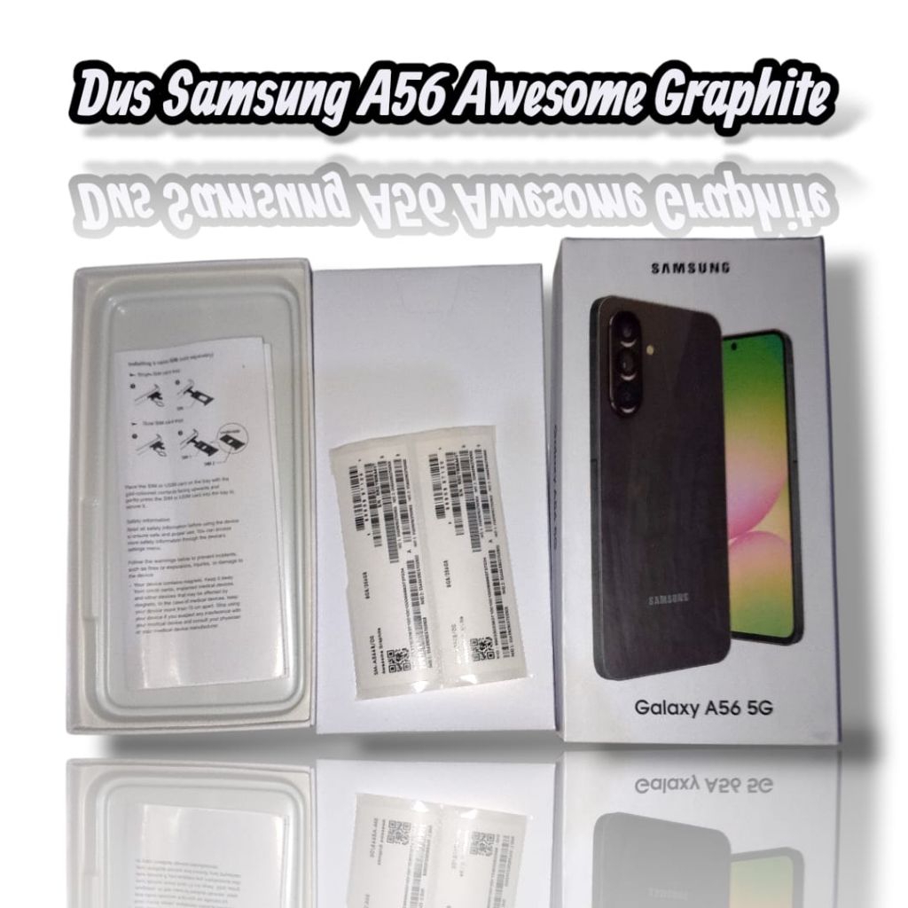 dus box samsung a56 5g free request stiker