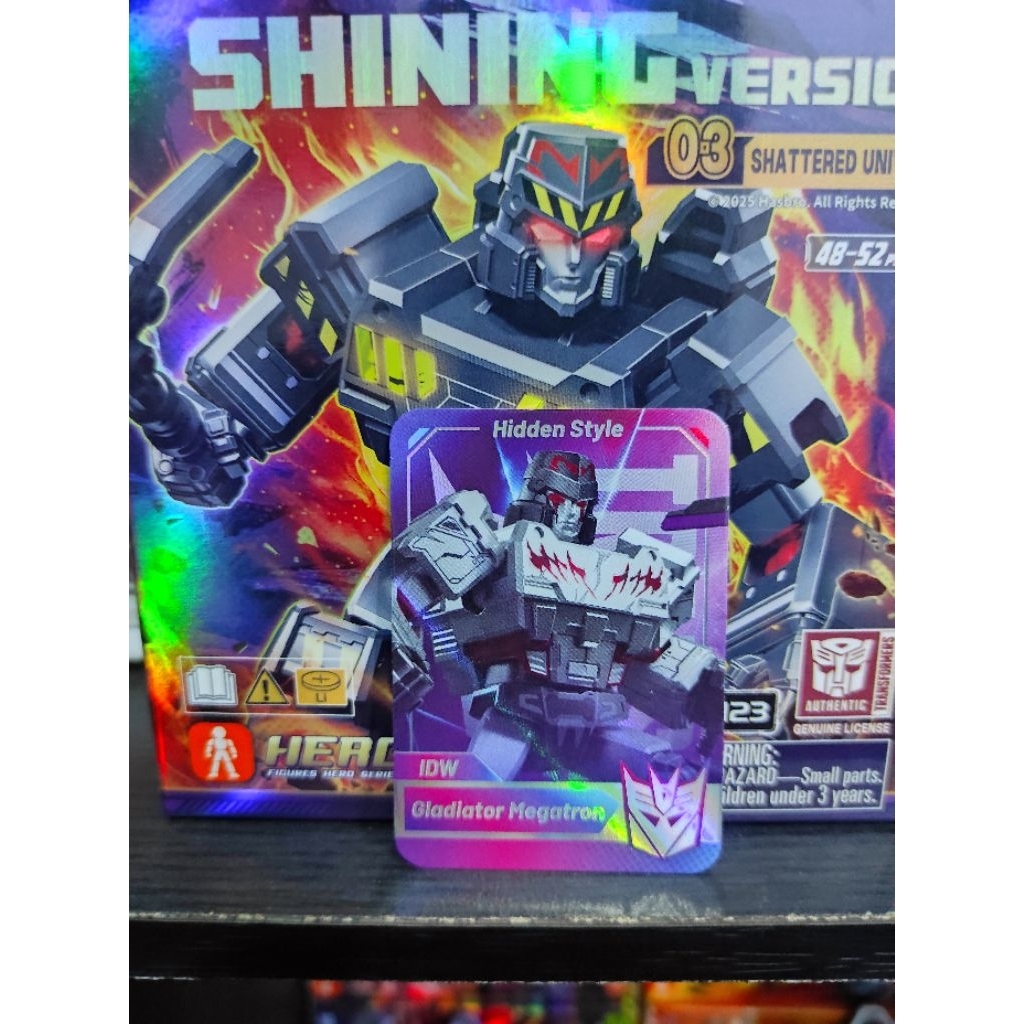 Blokees transformers shining version 03 - IDW Gladiator Megatron ( secret )