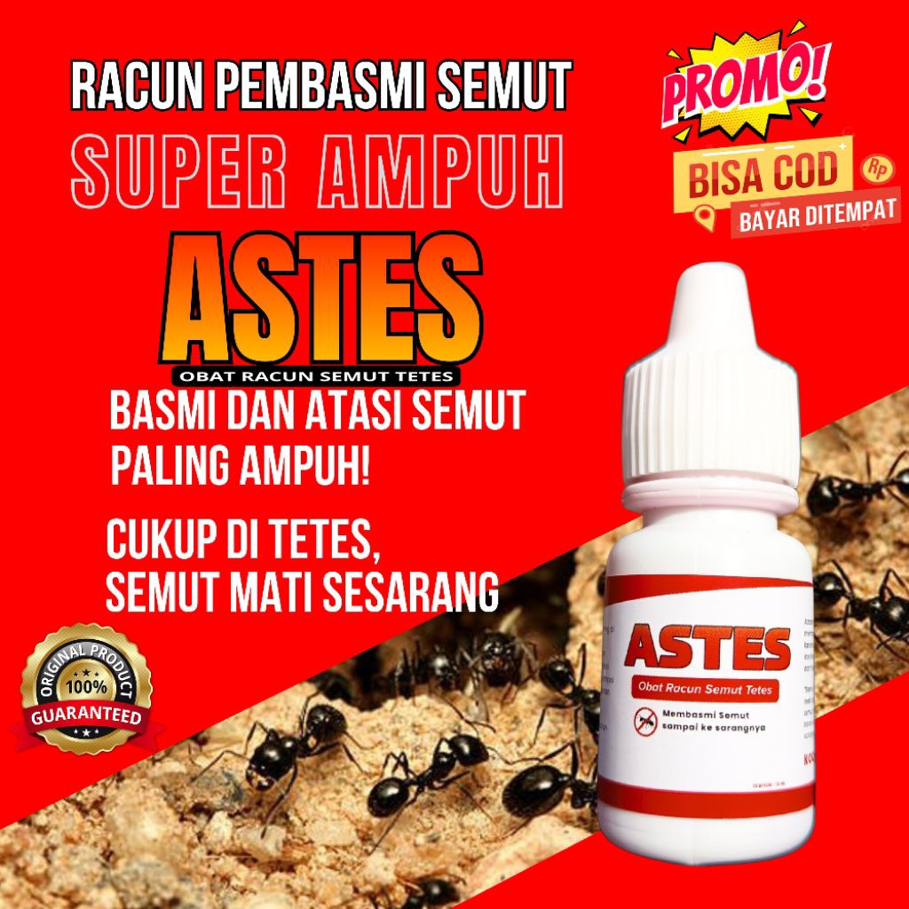 RACUN PEMBASMI SEMUT ASTES SUPER AMPUH OBAT RACUN SEMUT PENGUSIR SEMUT MERAH SEMUT RANGRANG PEMBASMI