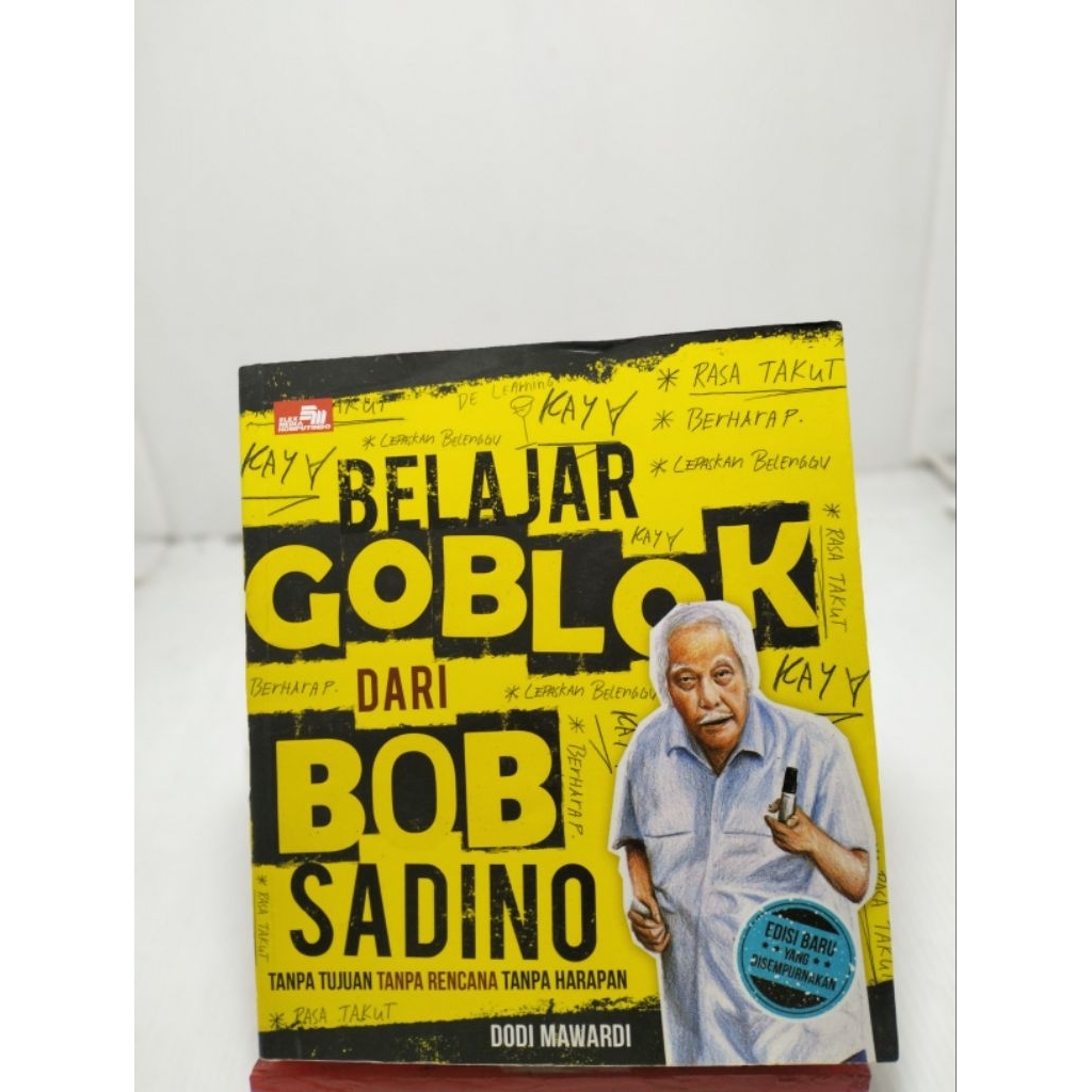 Buku BELAJAR GOBLOK dari BOB SADINO