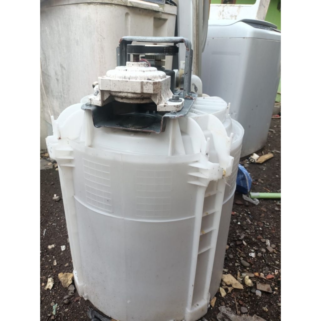 DRUM SET MESIN CUCI LG TURBO DRUM INVERTER 8 KG ORIGINAL COPOTAN