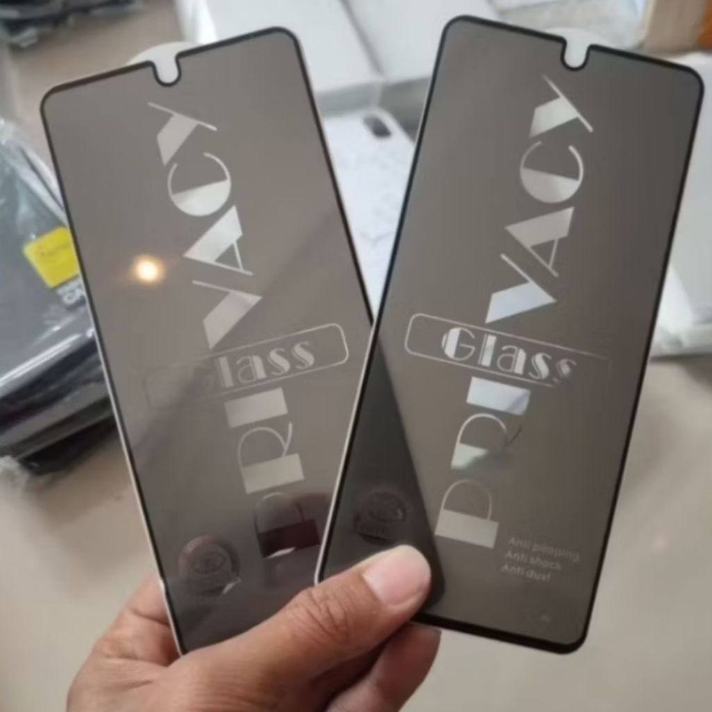 TEMPERED GLASS KACA ANTI SPY MOTOROLA G86 / G86 POWER