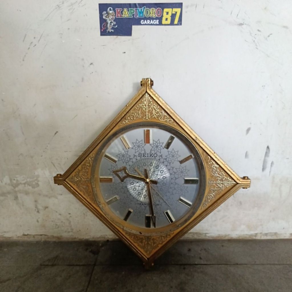 jam dinding SEIKO TRANSISTOR