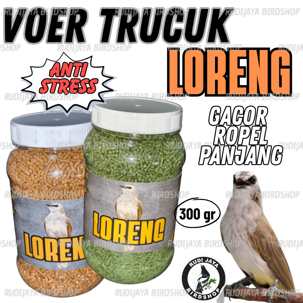 VOER TRUCUK LORENG 1 BOTOL EXTRA PISANG PAKAN PREMIUM BURUNG TROCOK KUTILANG BURUNG LANGSUNG GACOR