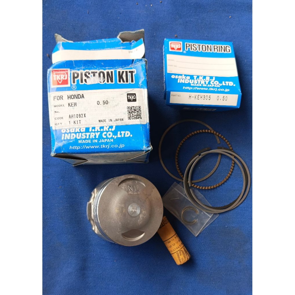 piston kit seher set TKRJ KEH Tiger Megapro os 0.50 oversize 50