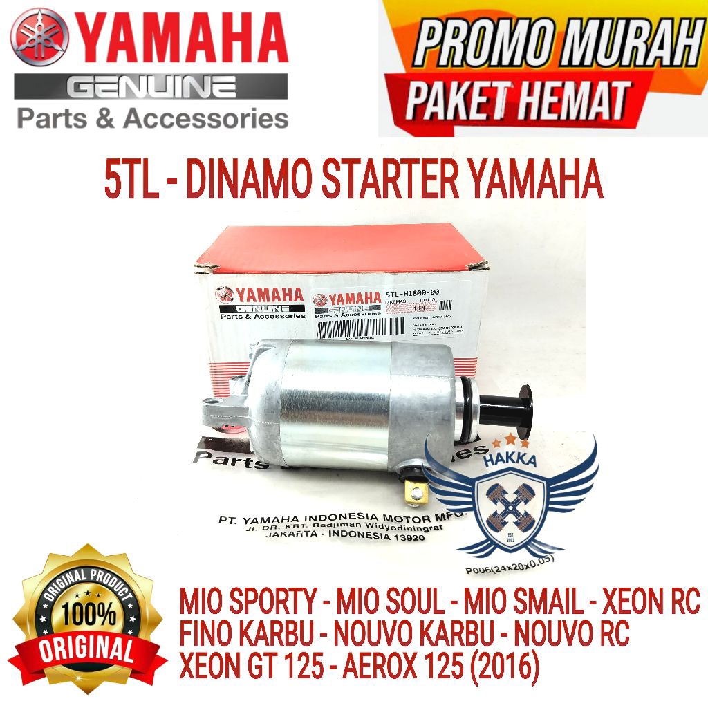 5TL DINAMO STARTER ORIGINAL MIO SPORTY, DINAMO STARTER MIO SOUL, DINAMO STARTER MIO SMILE, DINAMO ST