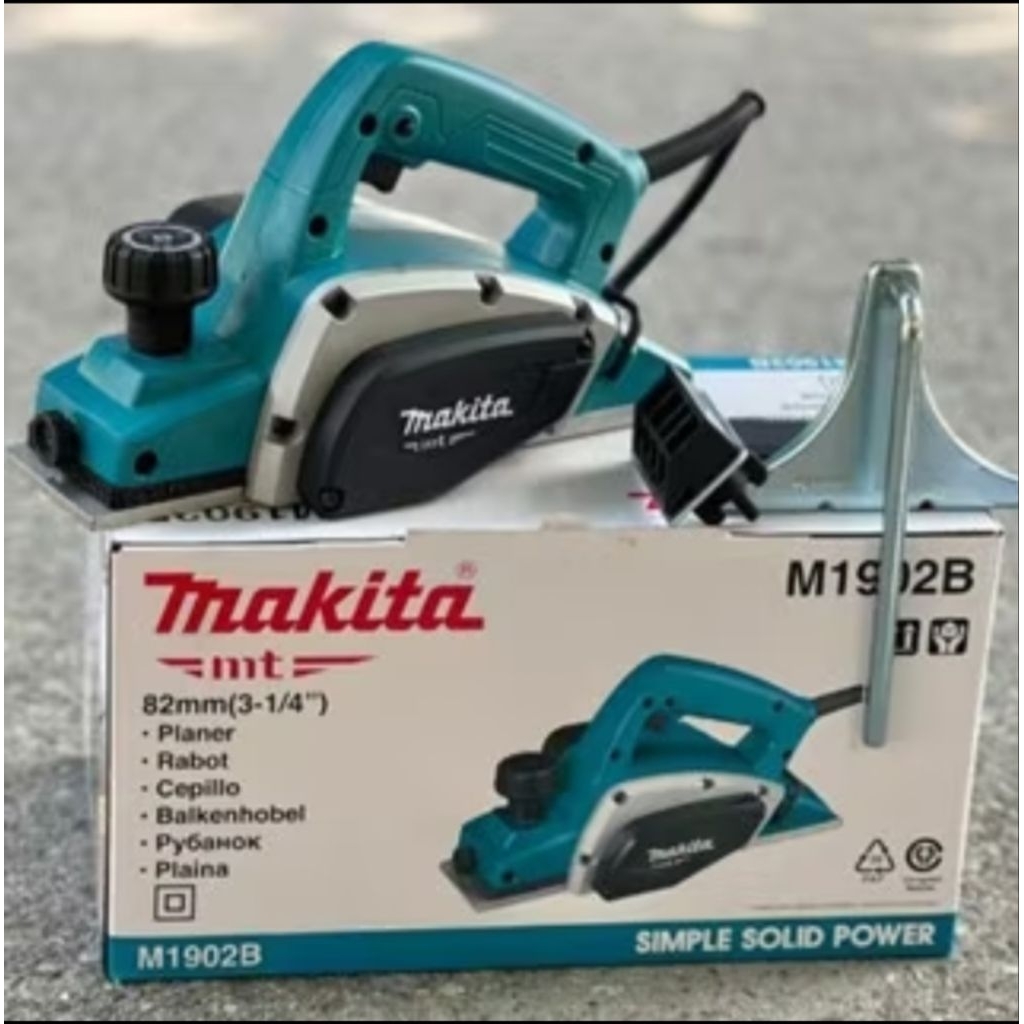 Mesin Hand Planer-Ketam--Serut Makita Original
