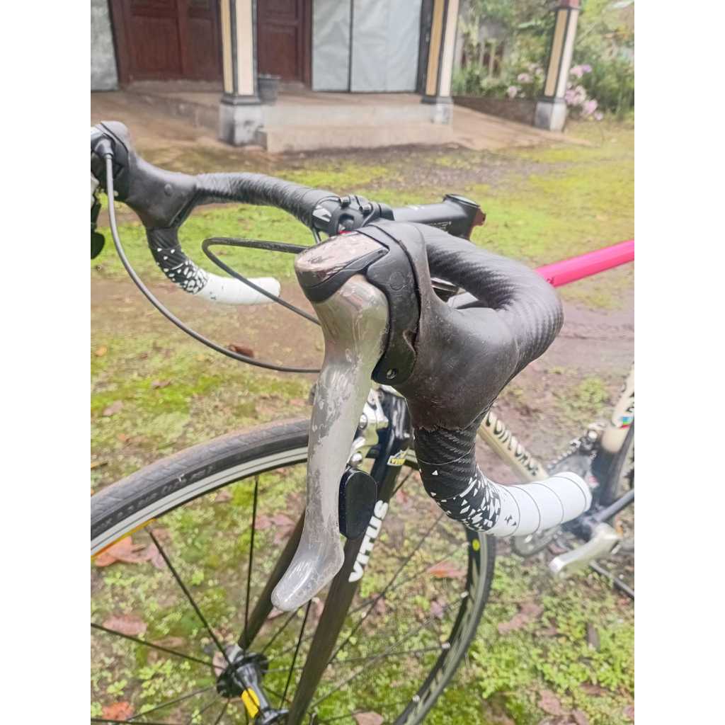 Brifter Shimano 105 5500 2 x 9 speed Silver Vintage Road Bike Sepeda Balap Jadul Commuter