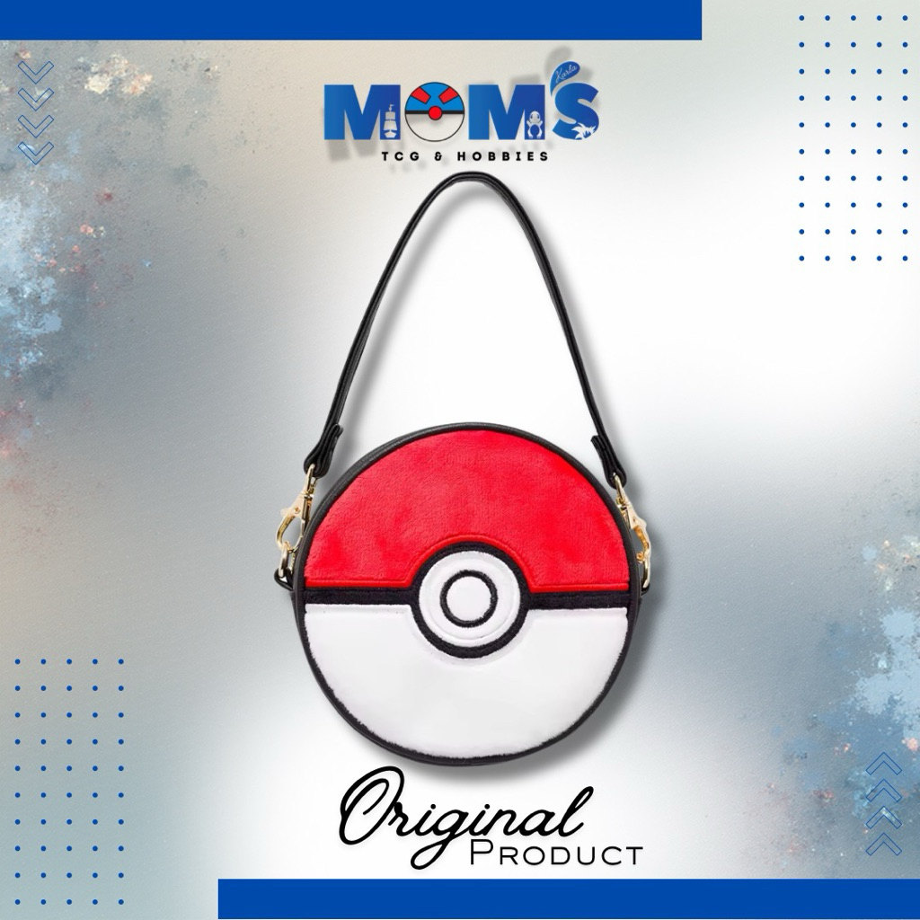 Pokemon Center Original Portable Pouch Pokeball Tas Pokemon Original