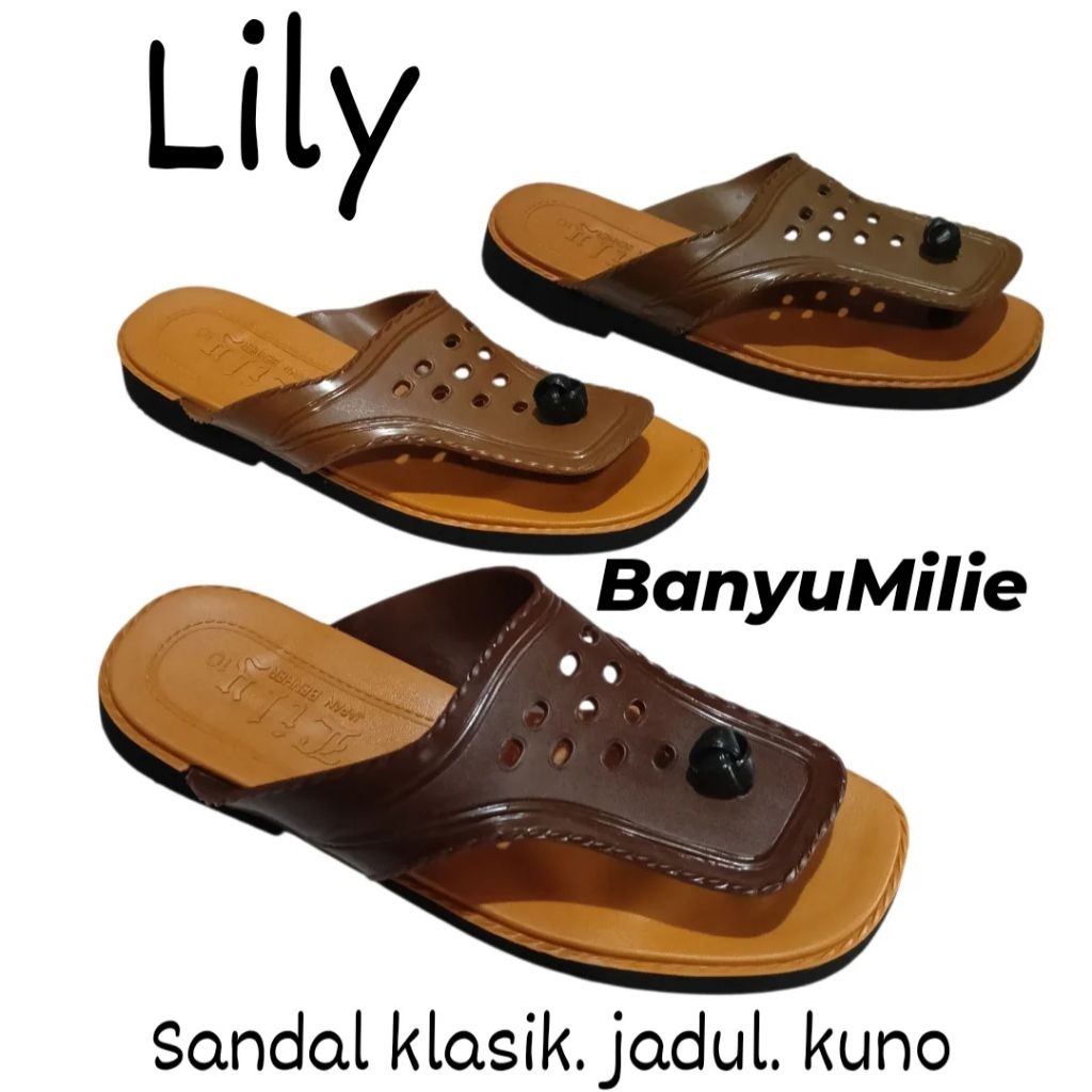 Sandal Lily Pria Sandal Lily Pria Jadul Original  Sandal Lily Tipe 2000 Sandal Lily Jepit Pitung San