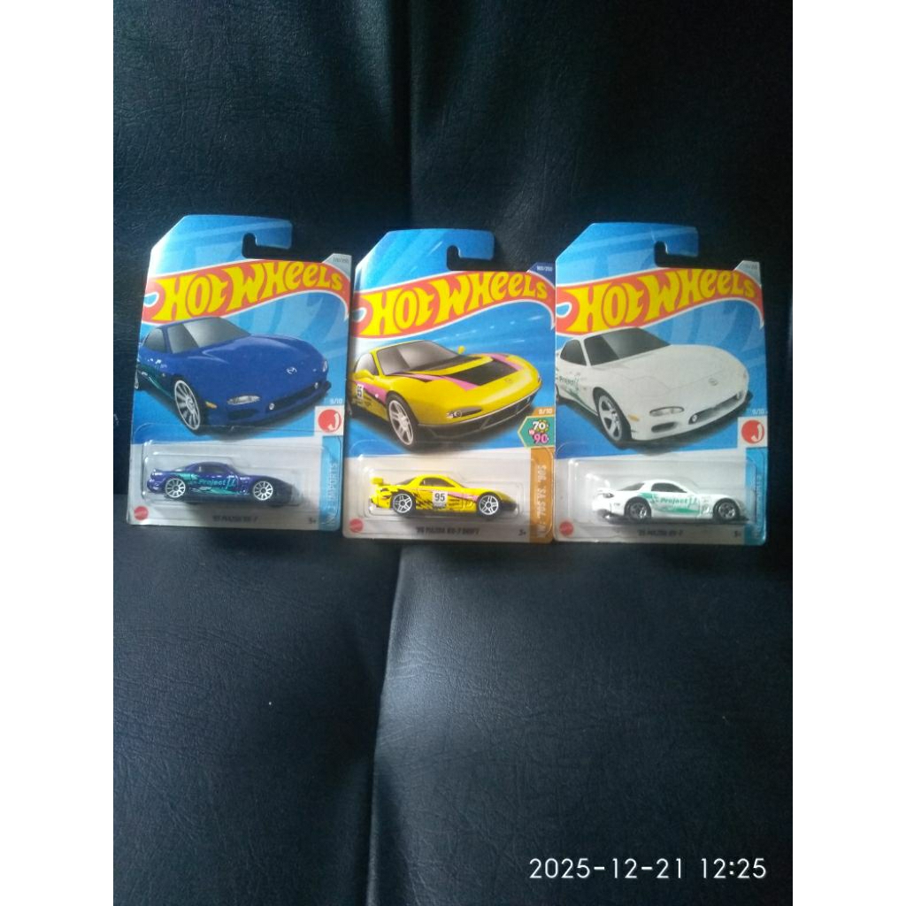 HOTWHEELS PAKET 95 MAZDA RX-7 ( BACA DESKRIPSI )