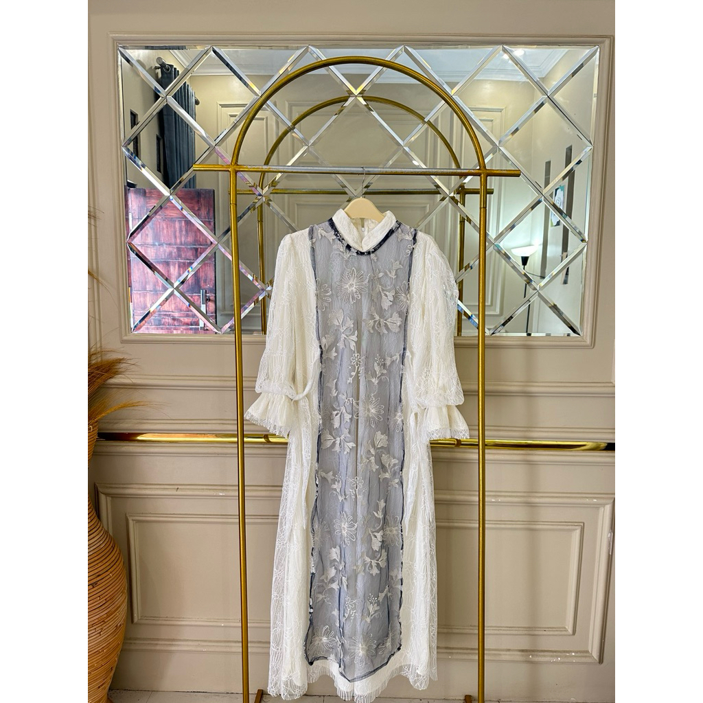 Gamis Dress Set Kondangan LFY