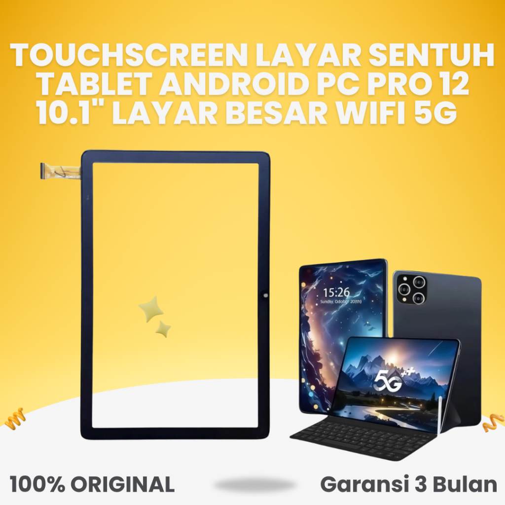 TOUCHSCREEN TABLET ANDROID PC PRO 12 10.1''