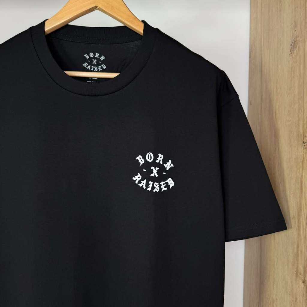 Kaos Born x Raised Black-White Tee