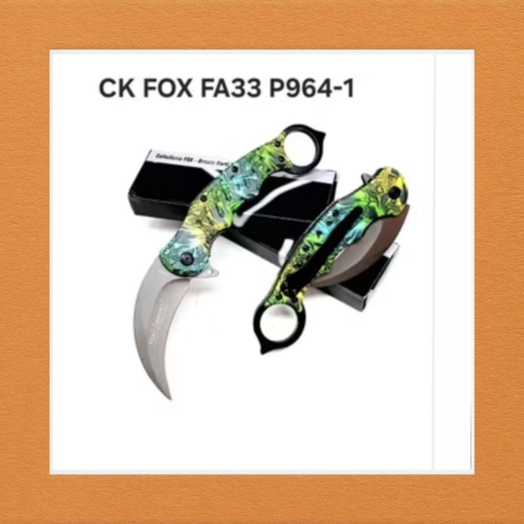 PS Kerambit Lipat Premium, Pisau Tacktical Mini Lipat