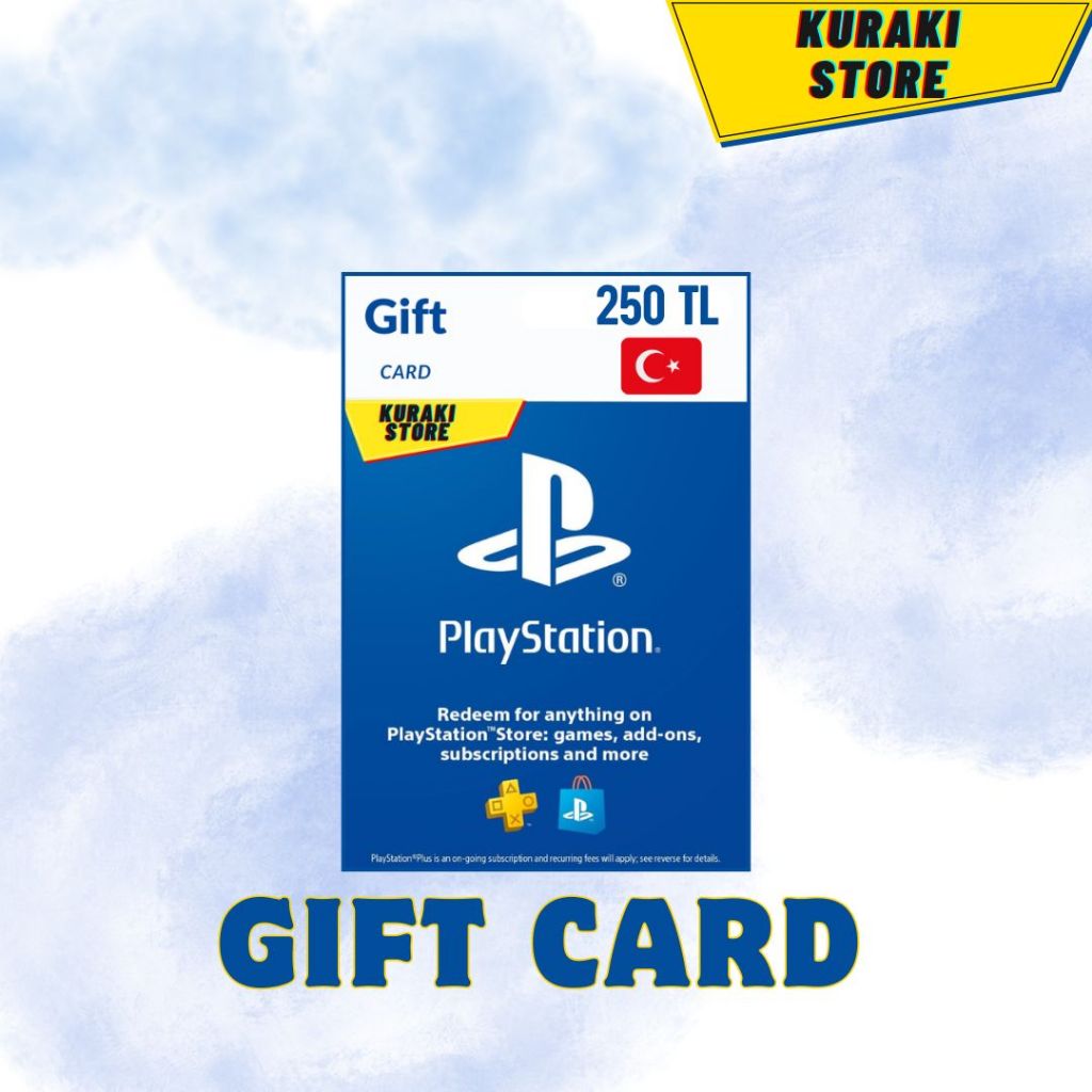 Wallet Playstation Network 250 TL - 1000 TL  PS4 PS5 Region Turkey Turki Digital game