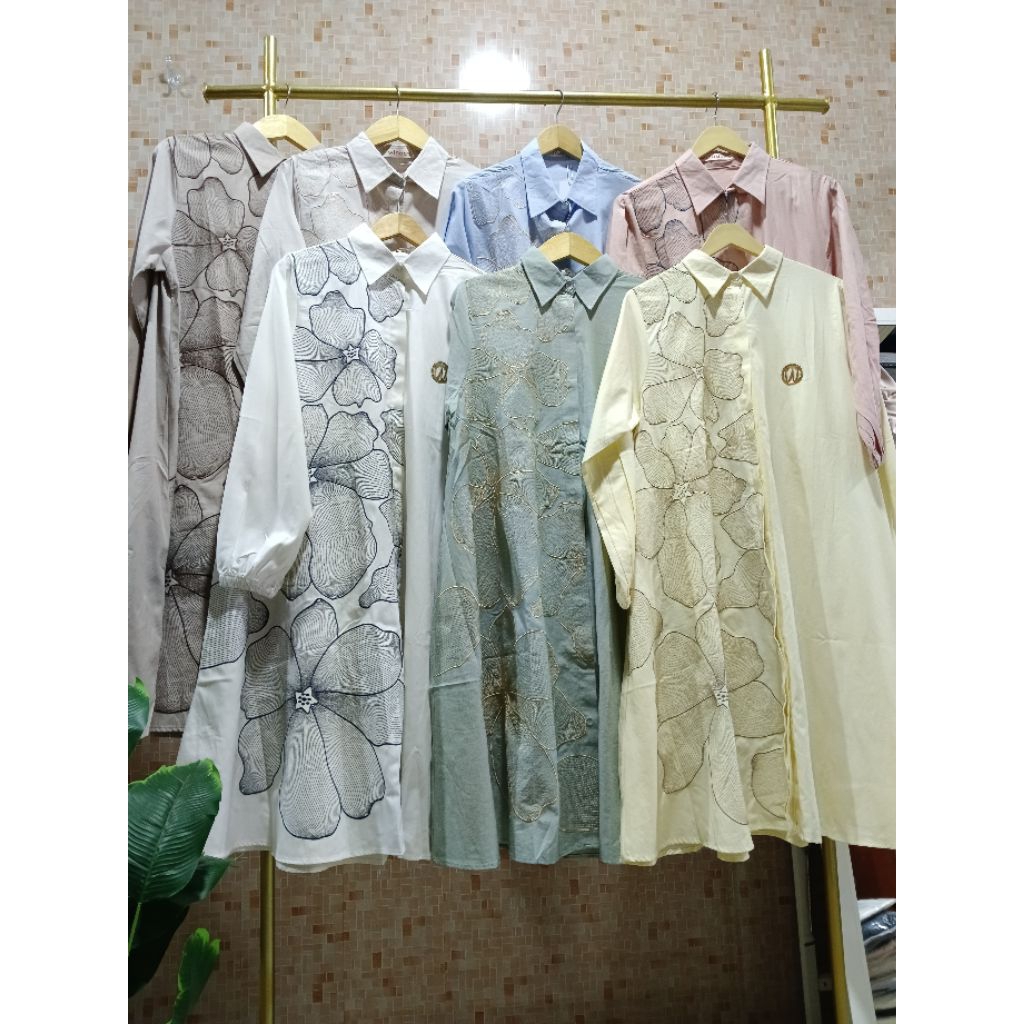 Tunik winody top sakura premium import