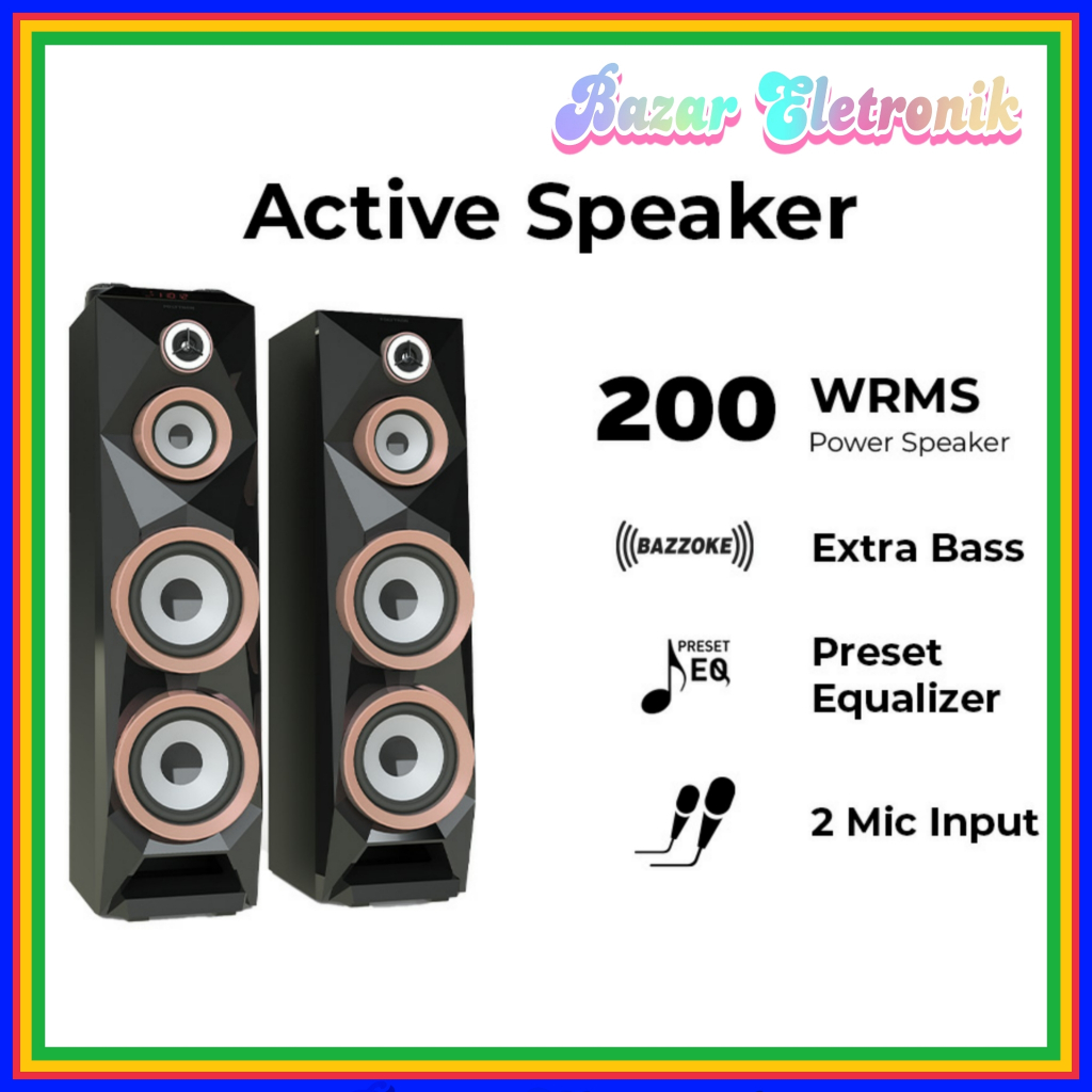 SPEAKER AKTIF POLYTRON PAS 8BF28 / SPEAKER BLUETOOTH POLYTRON PAS 8BF22 / SPEAKER POLYTRON BLUETOOTH