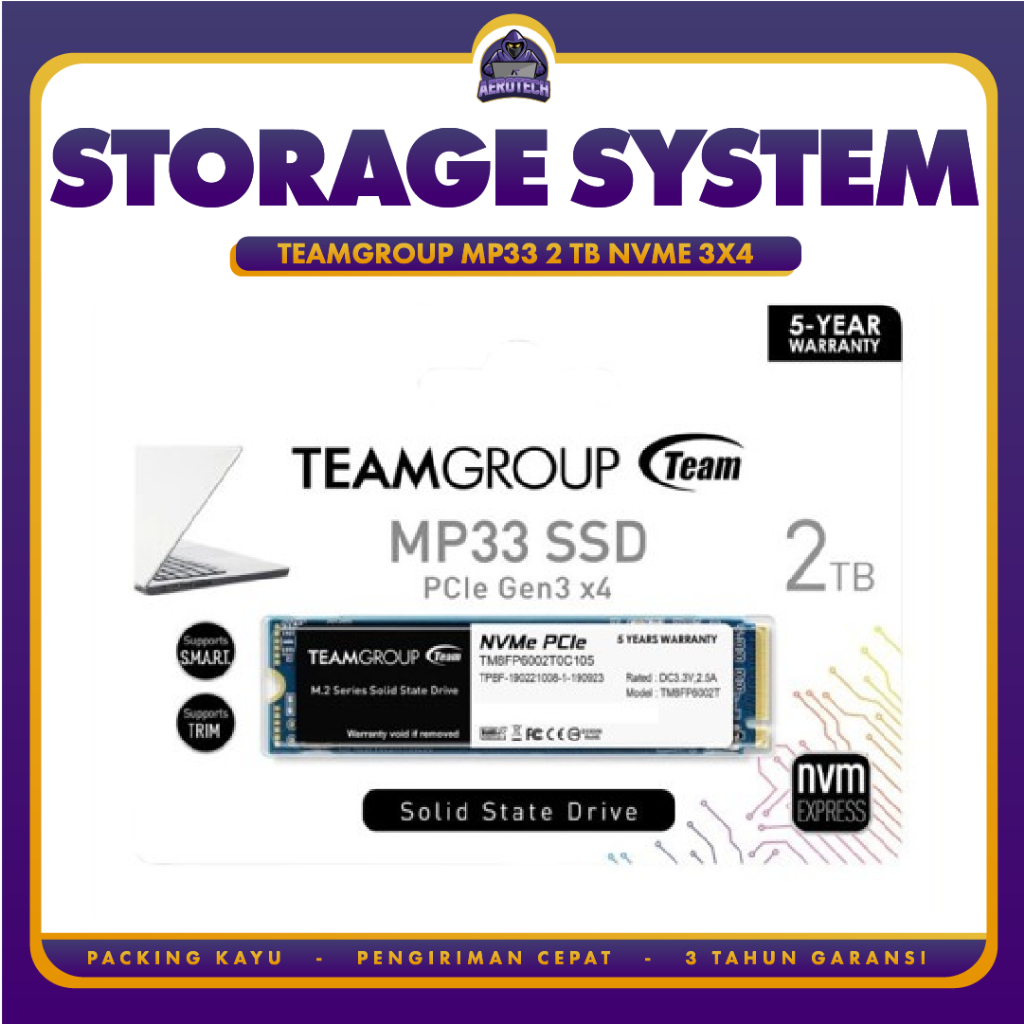 SSD TEAM  SSD TEAM MP33 2 TB | MP33 1TB M.2 NVMe | MP33 256 GB M.2 NVME | MP33 512 GB M.2 NVME