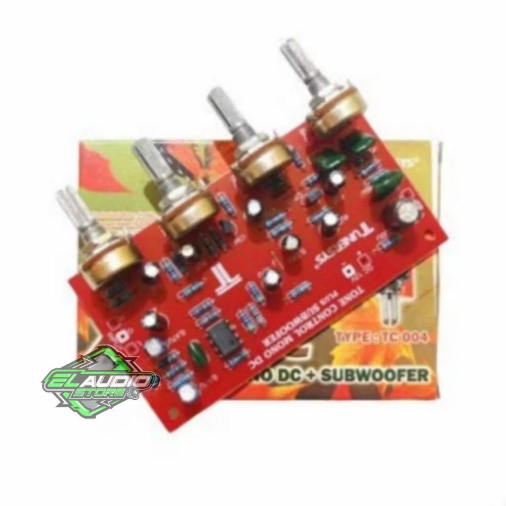 XBR DC 12v Tone Control Mono DC + Subwoofer Tunersys TC 004
