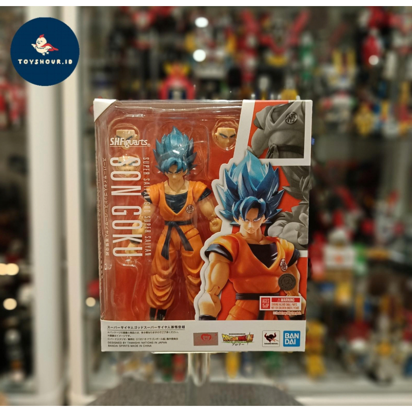 BANDAI SHF SUPER SAIYAN GOD SON GOKU