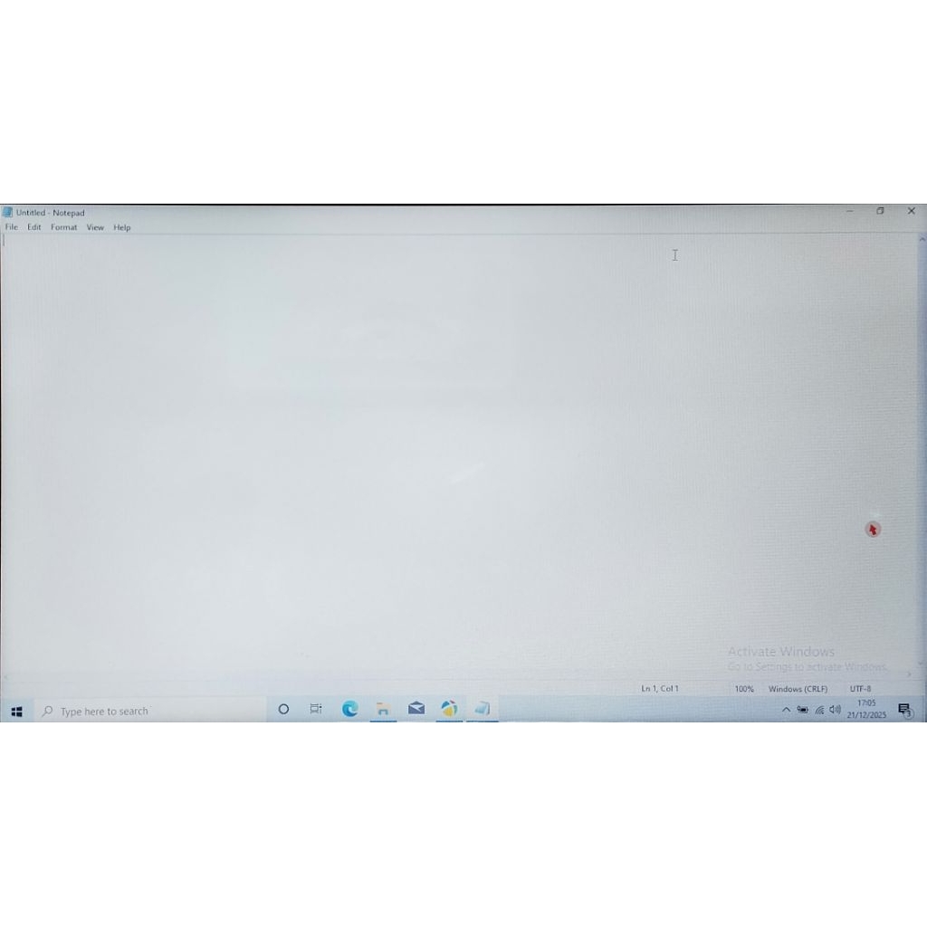LCD LED 15'6INC 30PIN SLIM KUPING ATAS BAWAH FHD (1920x1080) KODE B156HTN03.8 SECOND COPOTAN LAPTOP