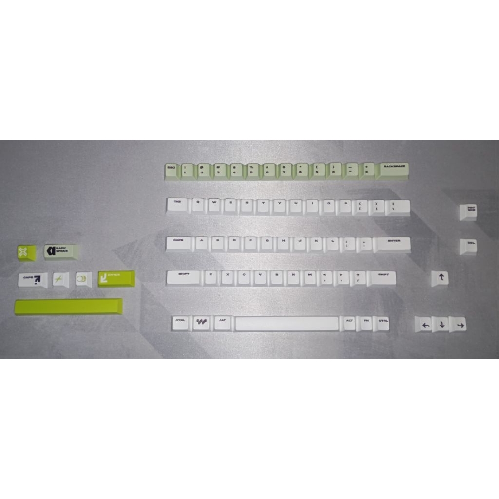 Keycaps Noir N1/X - Cherry Profile (second)