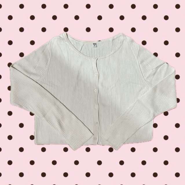 Preloved Cardigan Crop [uniqlo]