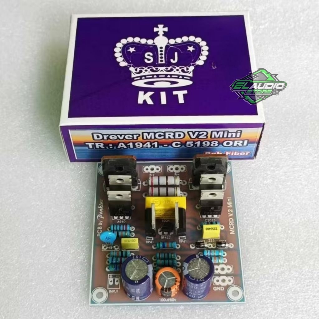 Driver Power Amplifier MCRD V2 MINI Bostrap FR4 Fiberglass Original