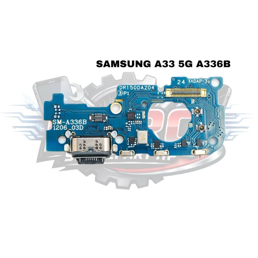 PAPAN KONEKTOR CAS SAMSUNG A33 5G A336B FLEXIBEL KONEKTOR CHARGER SAMSUNG A33 5G A336B ORIGINAL