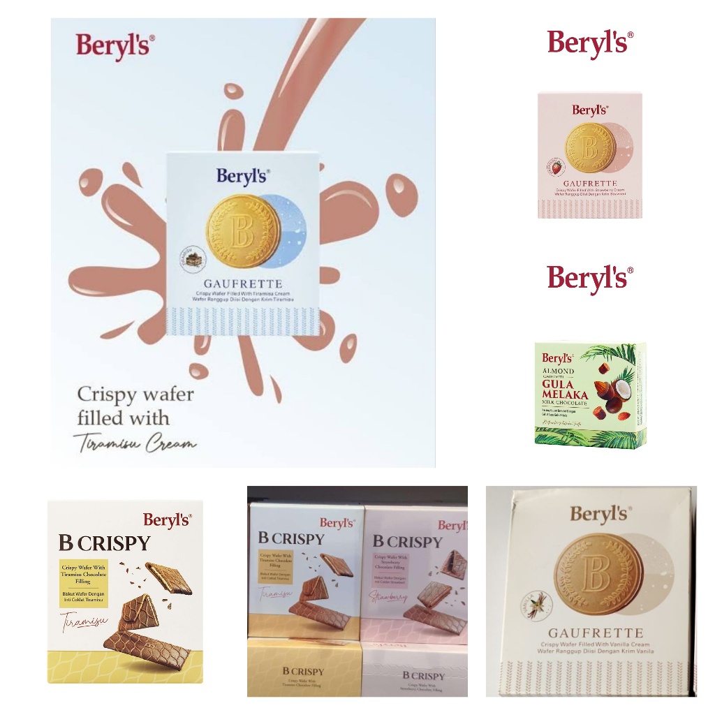 COKELAT Beryl's READYSTOCK [EXP 2027] Beryl's Macadamia Nuts Coated With Milk Chocolate 120g Ready S