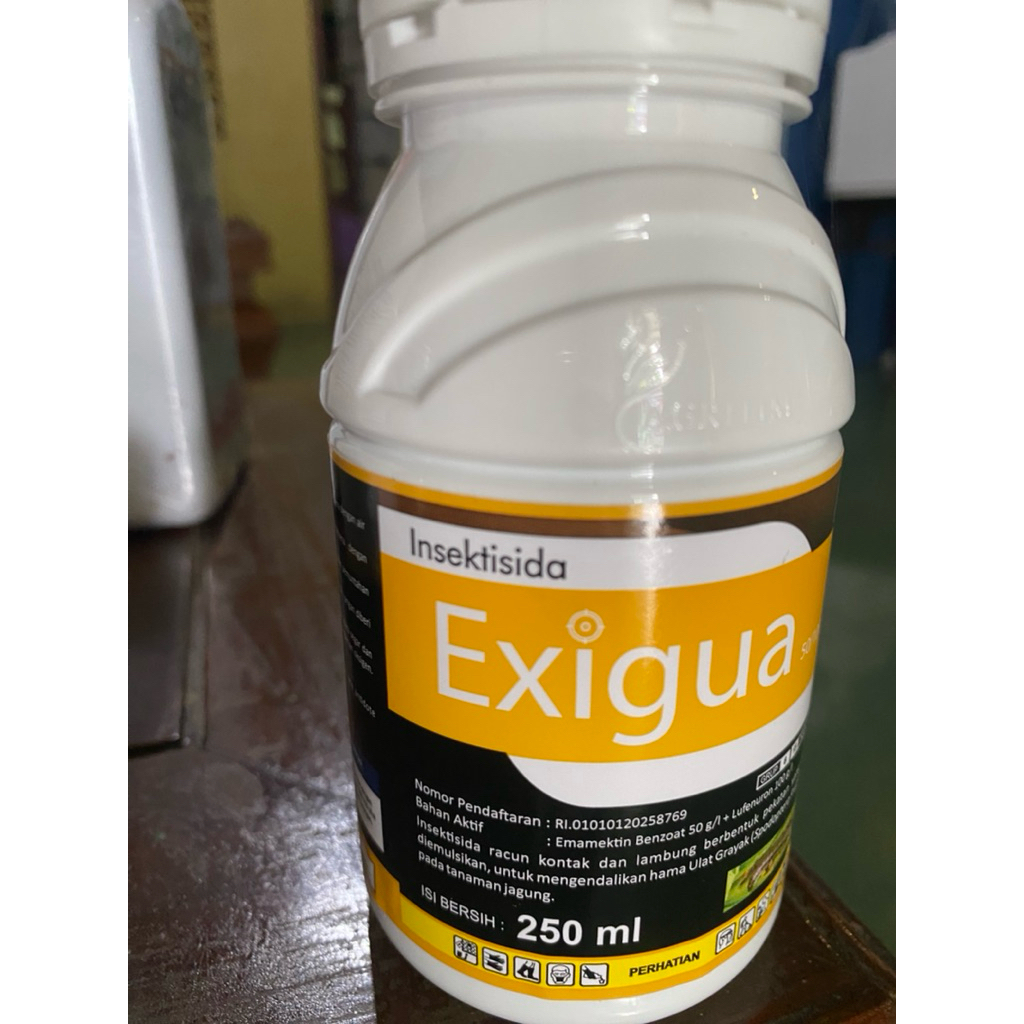 insektisida EXIGUA  | 250 ml | emamektin benzoat + lufenuron 100 g/l | pembasmi ulat grayak penggere