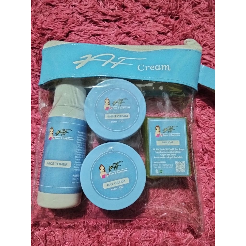 Cream af Glow,paket AF double glow, skincare viral,AF booming,AF Glow,cream AF makassar