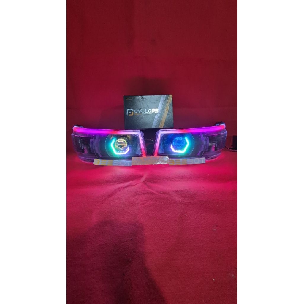 Headlamp Biled New carry Custom biled Beebot GP cyclops MK Ii