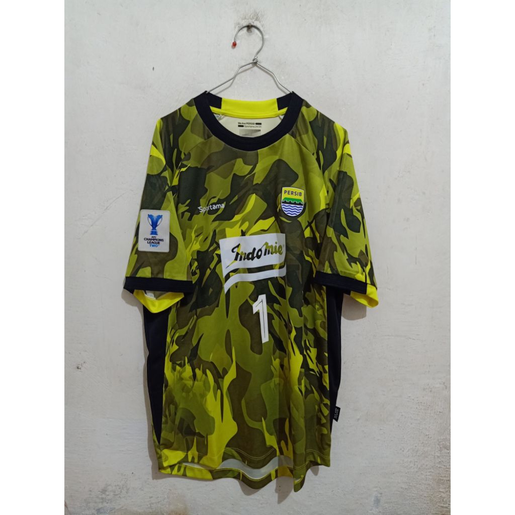 Jersey Persib Bandung Kiper Home Yellow ACL2 ACL Two AFC Champions League 2024 2025 Original Sportam