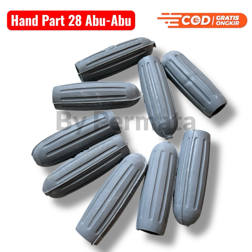 Hanpart Handfat Handgrip Sarung Stir Setir Sepeda Onthel Ontel Kebo Abu-Abu Karet Slontongan Setir S