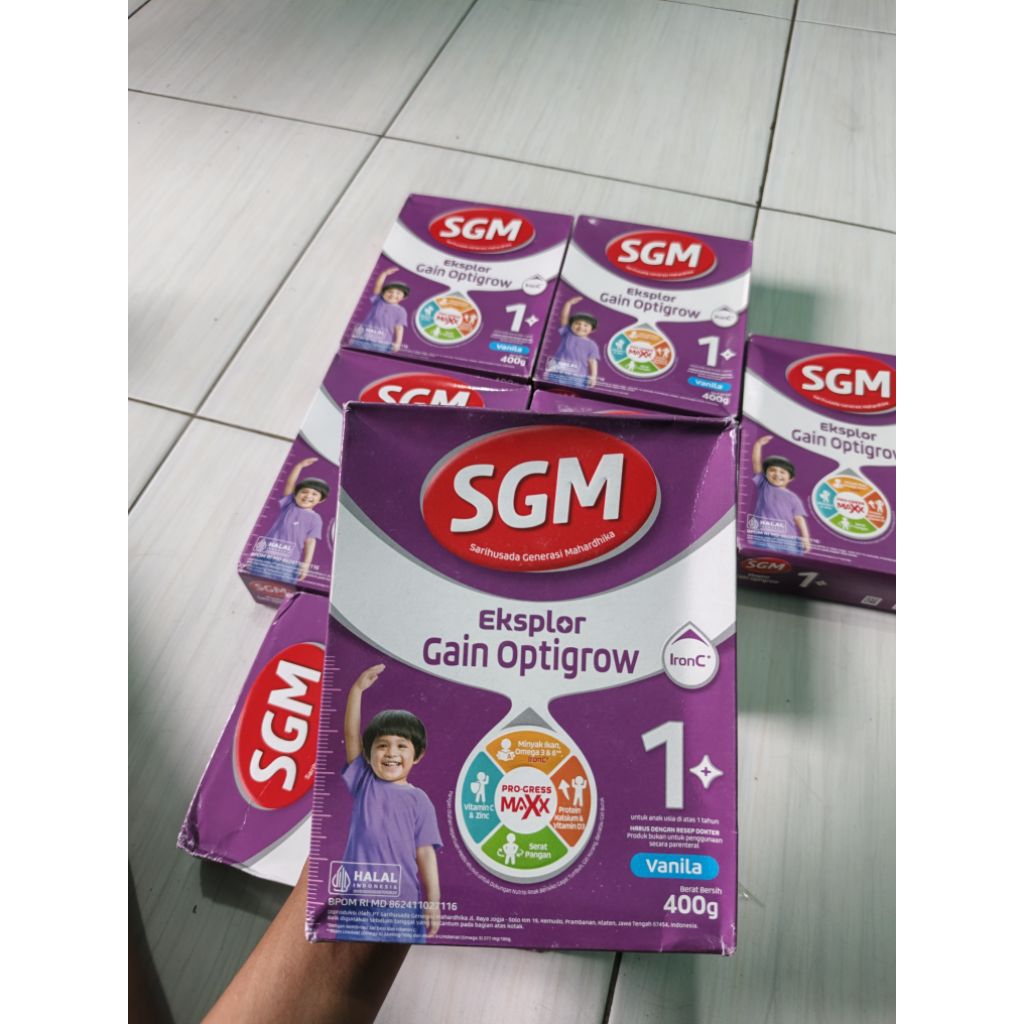 Susu SGM Eksplor Gain Optigrow 1+