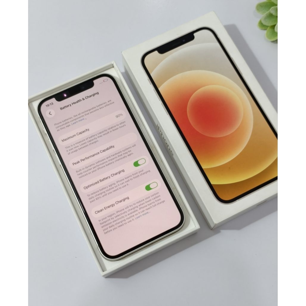 iphone12 white 128 gb ibox