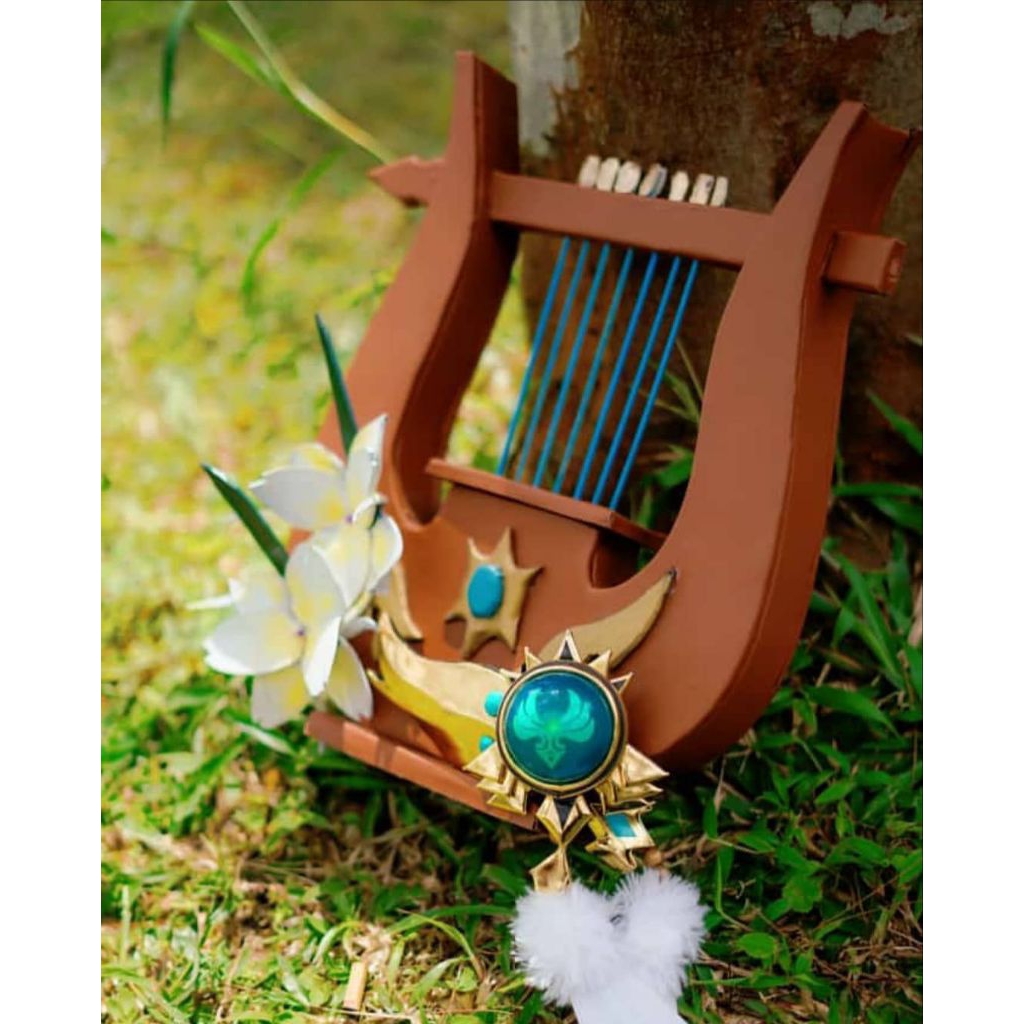 Acc Cosplay Harpa Venti Genshin Impact